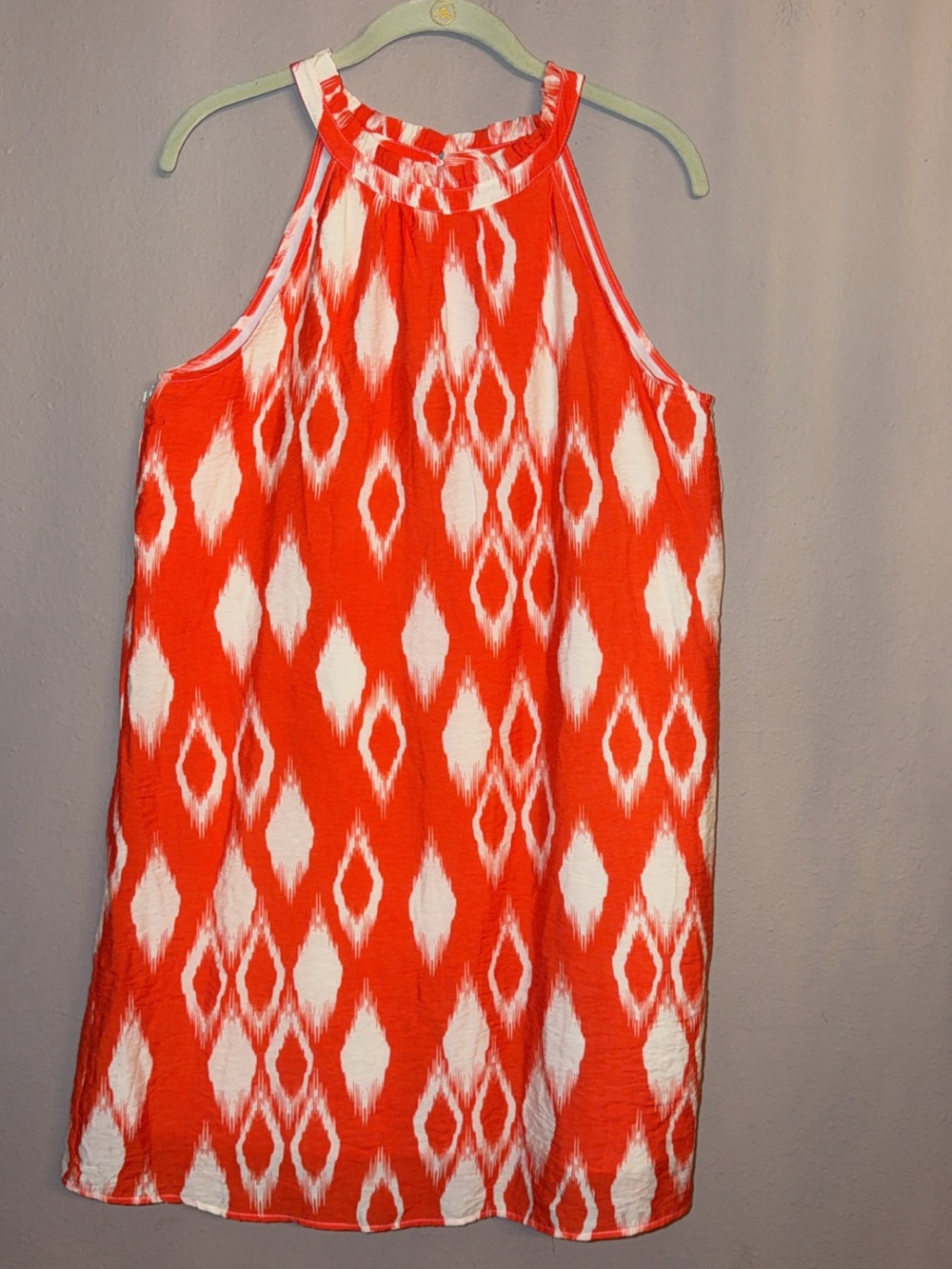 THML Orange and White Sleeveless
Dress